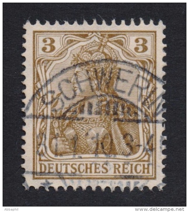 Deutsches Reich MiNr. 84 O / Gestempelt ST SCHWERIN - Usados