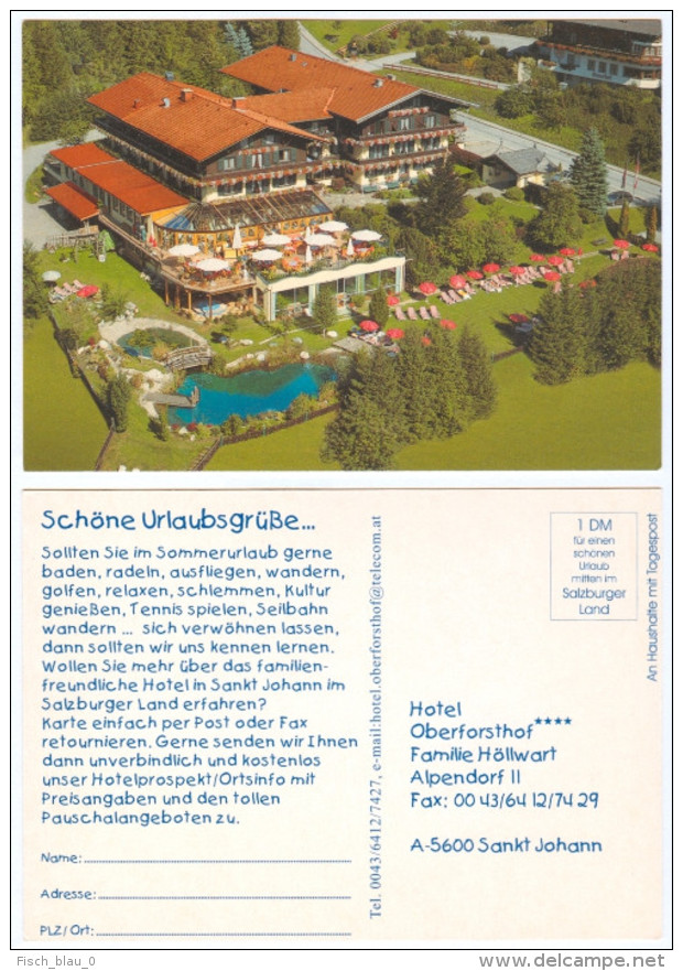 1)AK 5600 Salzburg St. Johann Im Pongau Alpendorf II Hotel Oberforsthof Höllwart Salzburger Österreich Austria Autriche - St. Johann Im Pongau