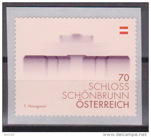 Österreich 2014: "Schloss Schönbrunn" Postfrisch (siehe Foto/Scan) - Ungebraucht