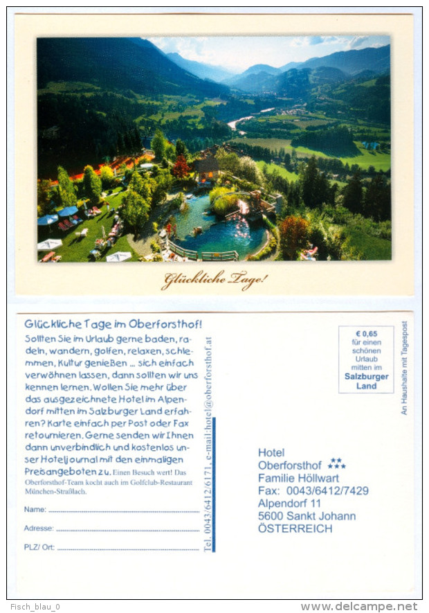 3) AK 5600 Salzburg St. Johann Im Pongau Alpendorf II Hotel Oberforsthof Höllwart Salzburger Österreich Austria Autriche - St. Johann Im Pongau