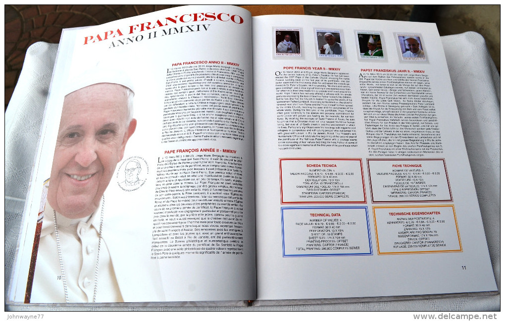 VATICANO 2014 - ANNATA COMPLETA NUOVA ORIGINALE