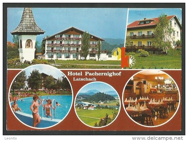 ST. EGYDEN Kärnten Velden Gasthof Hotel Pension PACHERNIGHOF Latschach - Velden