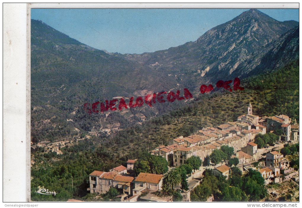 06 - CASTELLAR - VUE GENERALE AERIENNE- MONT RAZET- A GAUCHE-MONTI - AU FOND - CASTILLON - Autres & Non Classés