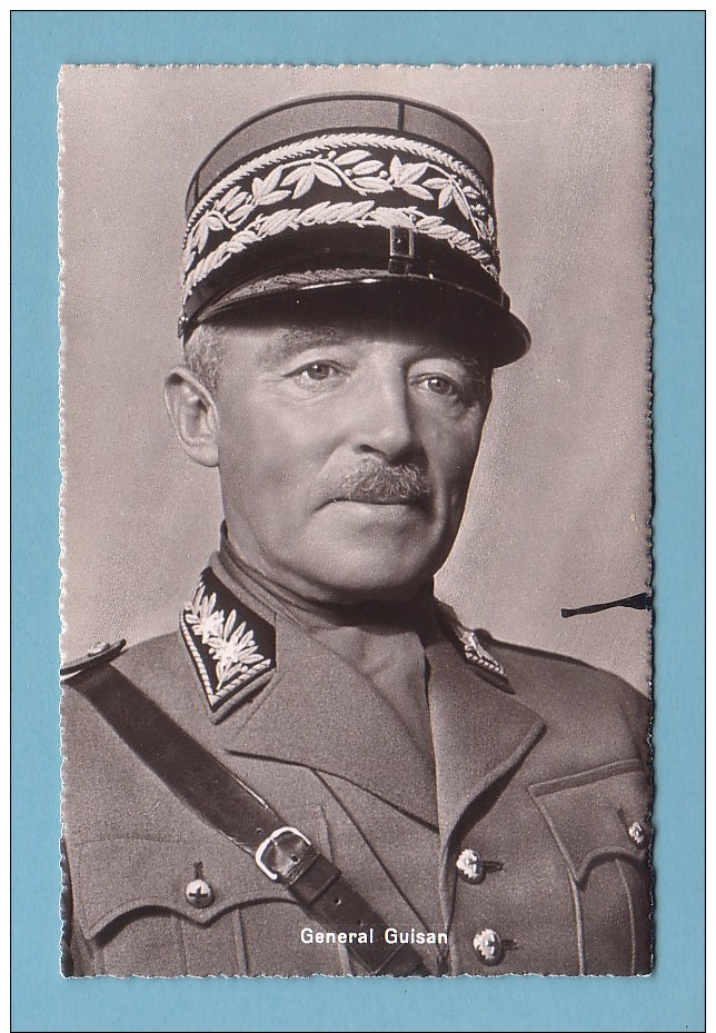 Schweiz, MILITÄR, SOLDATEN / ARMEE SUISSE, PORTRAIT Du GENERAL GUISAN - Port