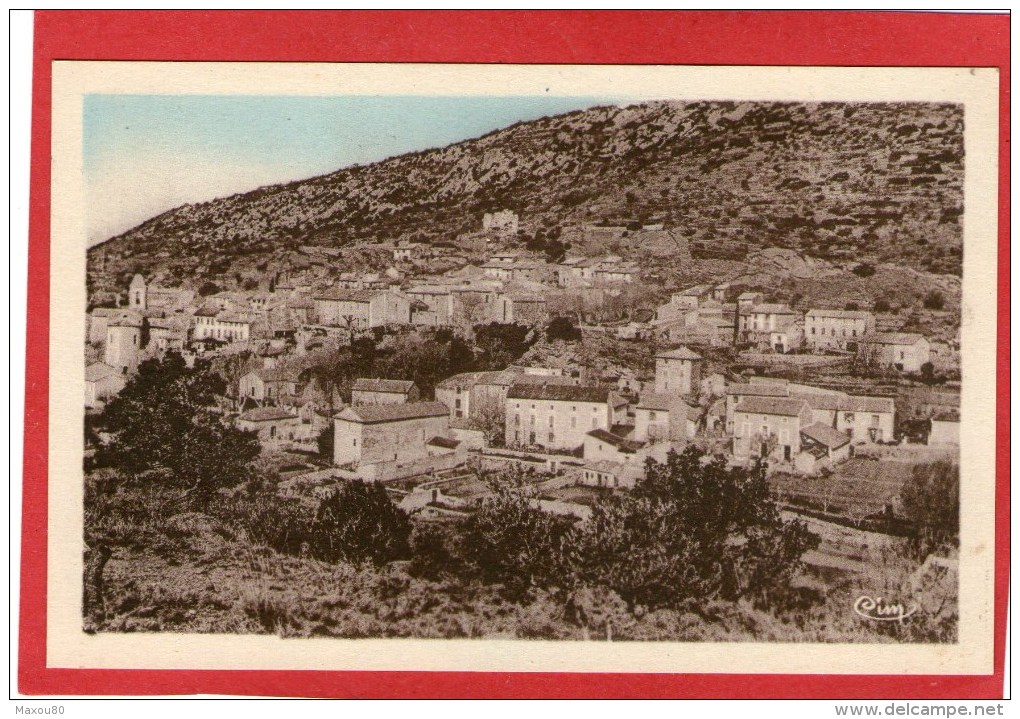 BEAUMES-de-VENISE - Vue Générale Et Sa Montagne........ - Beaumes De Venise