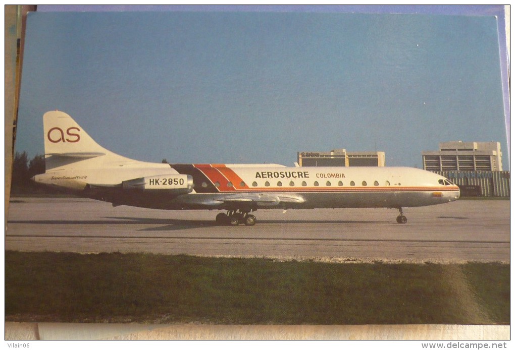 AEROSUCRE  CARAVELLE 11R    HK 2850 - 1946-....: Moderne