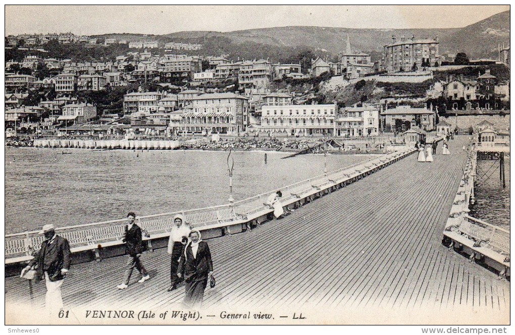 Postcard - Ventnor Pier, Isle Of Wight. 61 - Ventnor