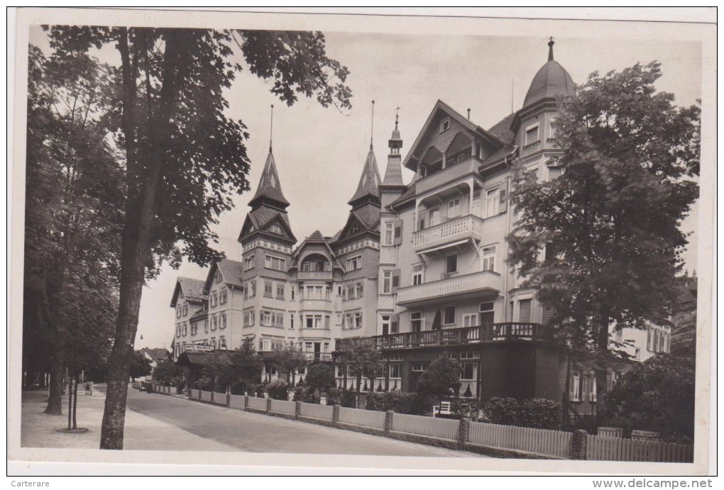 ALLEMAGNE,GERMANY,DEUTSCH LAND,1937,bade Wurtemberg,FREUDENSTADT,h Otel Waldeck,schwarzwald,rare - Freudenstadt