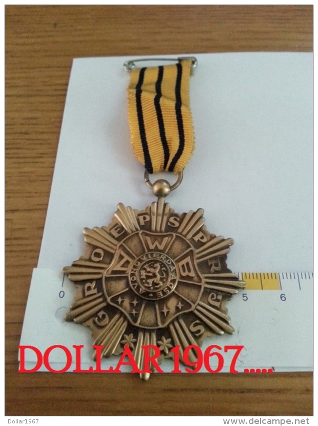 .medal - Medaille - N.W.B Groepsprijs. - Other & Unclassified