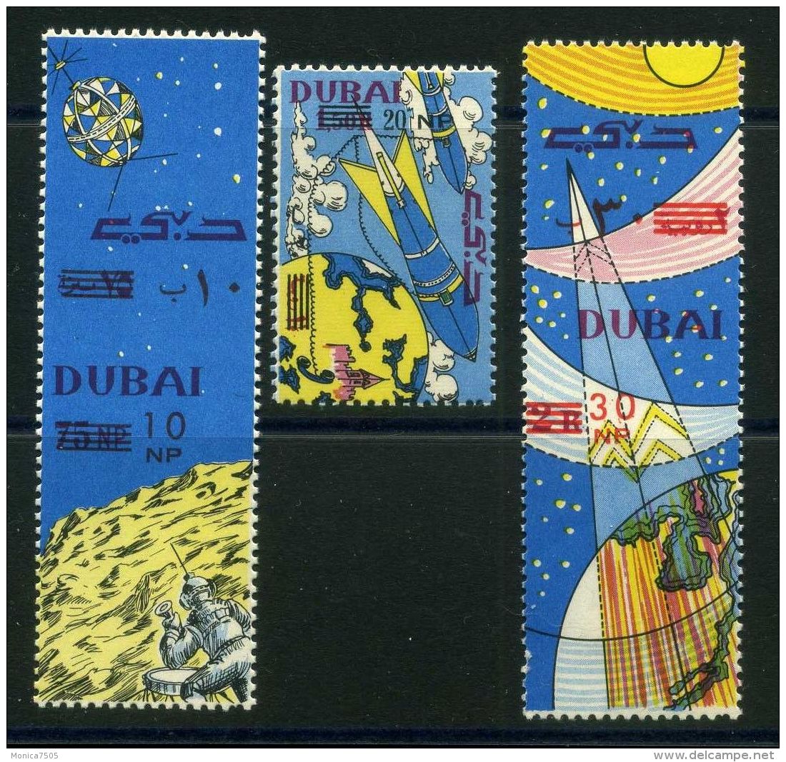 DUBAI  ASTRONAUTIQUE :   Y&amp;T  POSTE  N°  53/55  TIMBRES  NEUFS  SANS  TRACE  DE  CHARNIERE , A  VOIR . - Autres - Asie