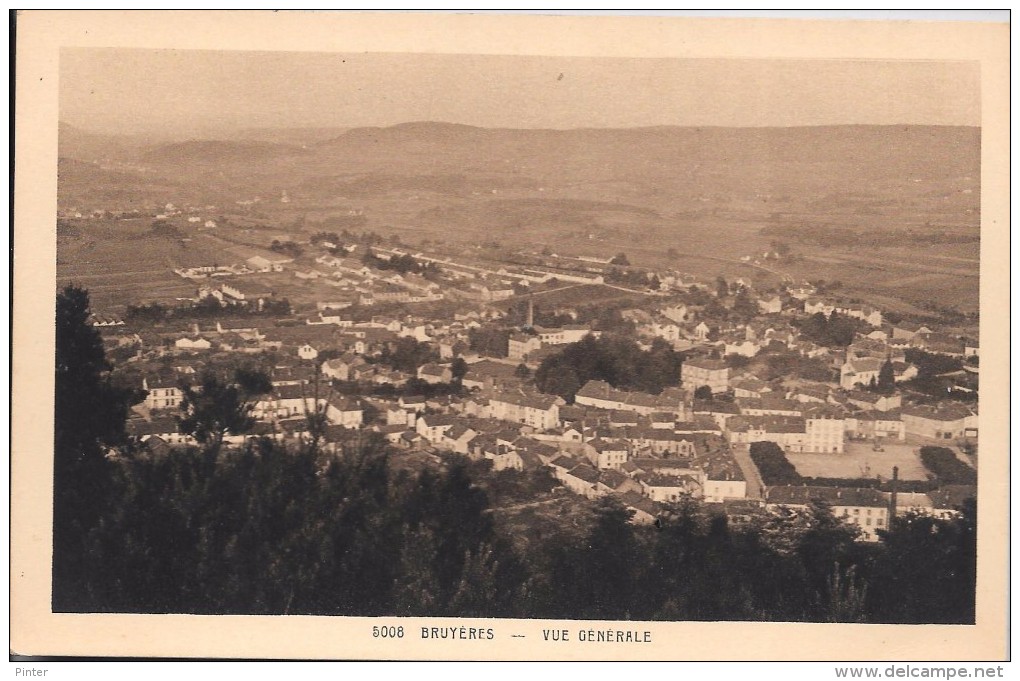 BRUYERES - Vue Générale - Bruyeres