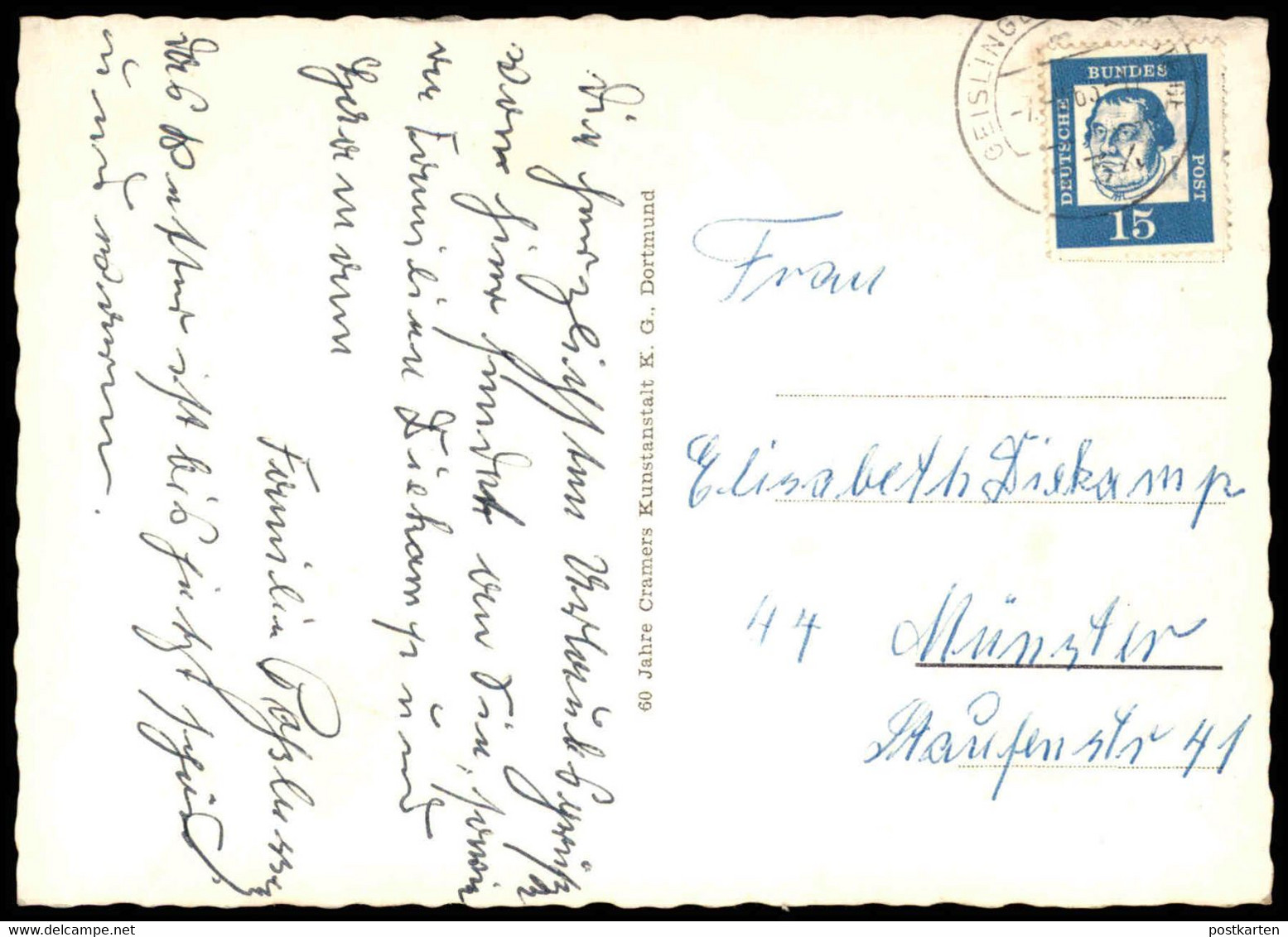 ÄLTERE POSTKARTE FÜNFTÄLERSTADT GEISLINGEN STEIGE SCHWIMMBAD FREIBAD Bad Ansichtskarte AK Cpa Postcard - Geislingen