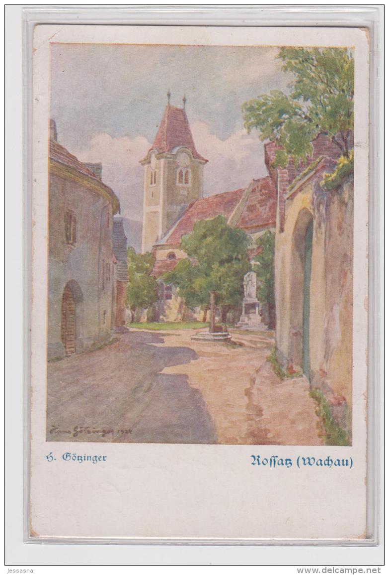 Kunstkarte - ROSSATZ  1931 - Wachau