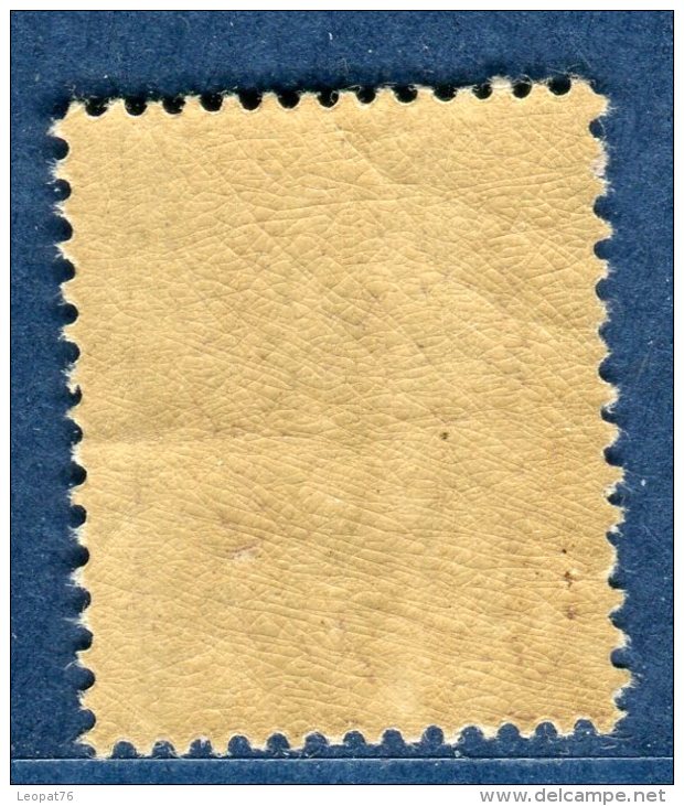 France - Variété N° Yvert 133 Type Semeuse  Neuf **  Cote 550€  2 Scans Recto Et Verso  Réf. 1277 - Unused Stamps