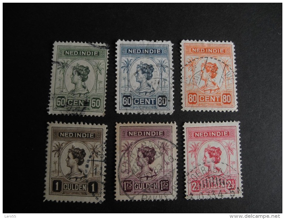 Nederlands Indie NVPH 129 , 130 , 131 , 132 , 133 , 134 - Netherlands Indies