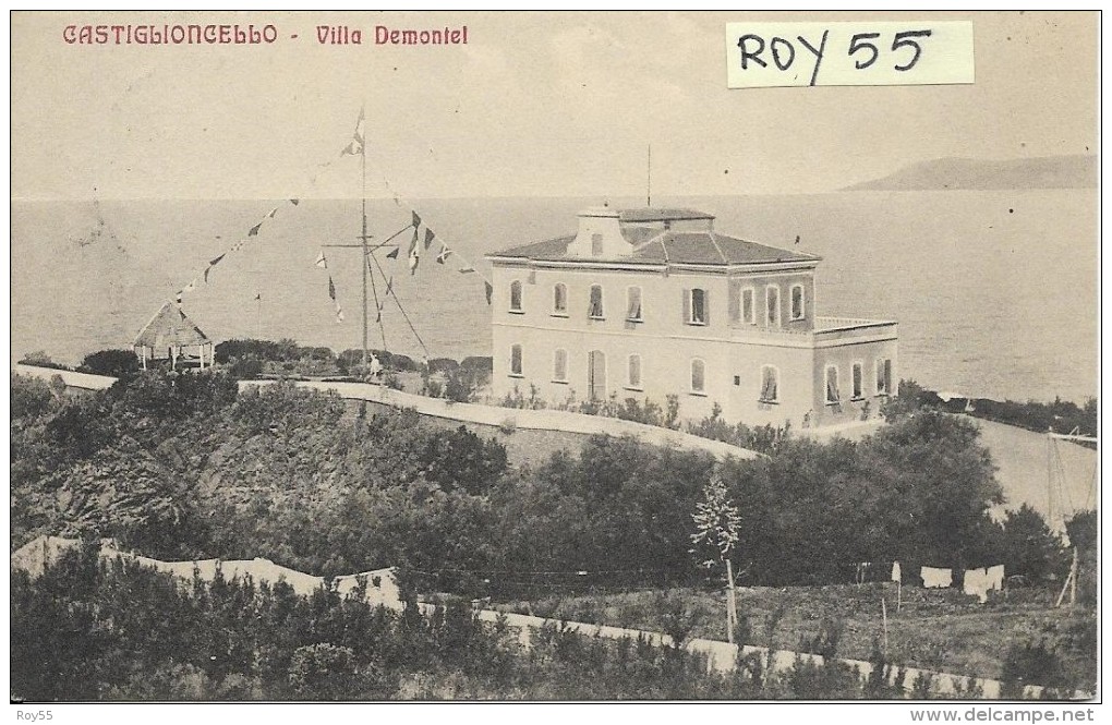 Toscana-livorno-castiglioncello Veduta Villa Demontel Primi 900 - Altri & Non Classificati