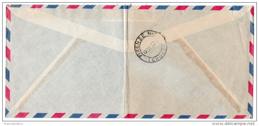 KUWAIT - 1962 AIR MAIL COVER TO ITALY - Kuwait