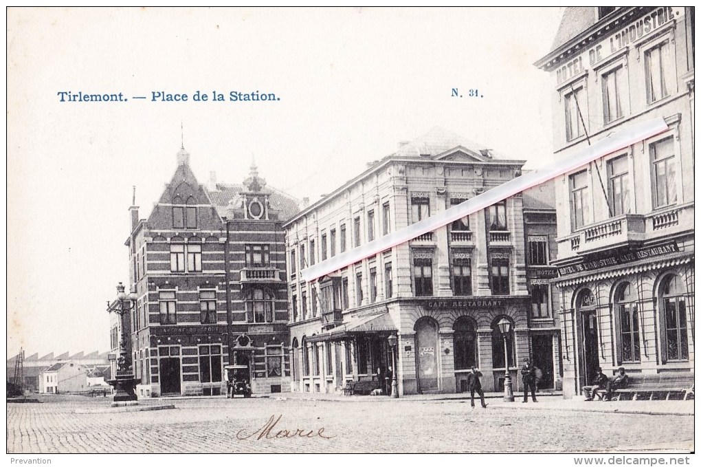 TIRLEMONT - Place De La Station - Tienen