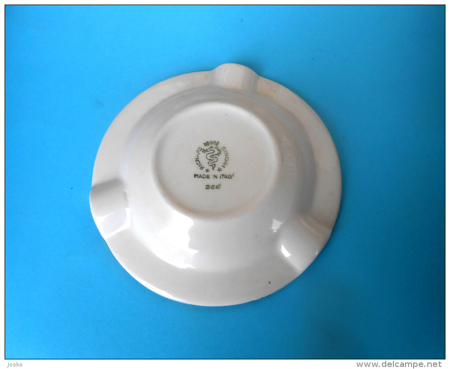 UNITED STATES ... U.S. NAVY - SIXTH FLEET - Nice Porcelain Ashtray Made In Italy * Aschenbecher Posacenere Marine Marina - Boten