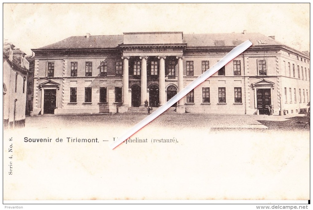 Souvenir De TIRLEMONT - L'Orphelinat (restauré) - Superbe Carte - Tienen