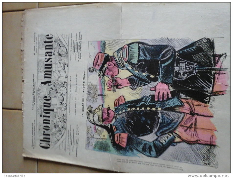 Journaux Journal Satirique Chronique Amusante Avril  Mai 1900 Lot De 7 Exemplaires - Ohne Zuordnung