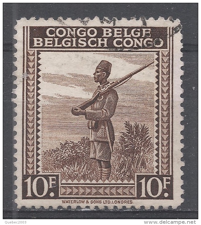 Belgian Congo 1942. Scott #205 (U) Askari * - Oblitérés