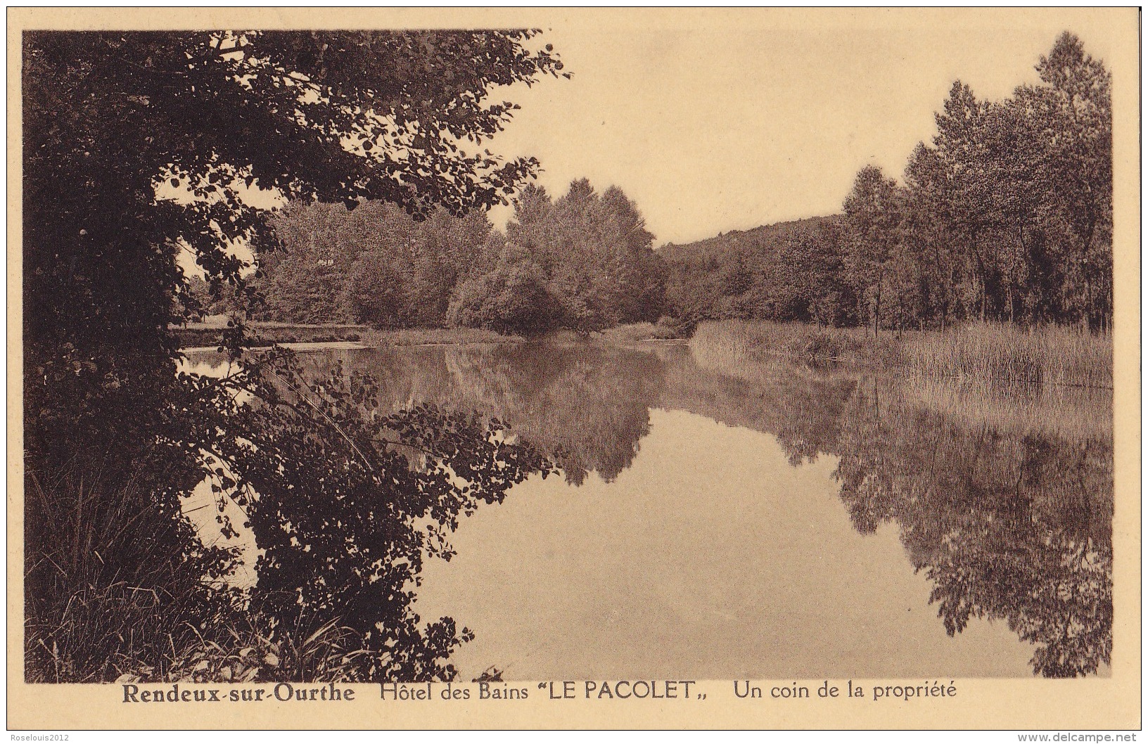 RENDEUX : Hôtel Des Bains "Le Pacolet" - Un Coin De La Propriété - Rendeux