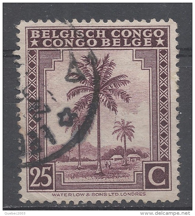 Belgian Congo 1942. Scott #210 (U) Oil Palms * - Oblitérés