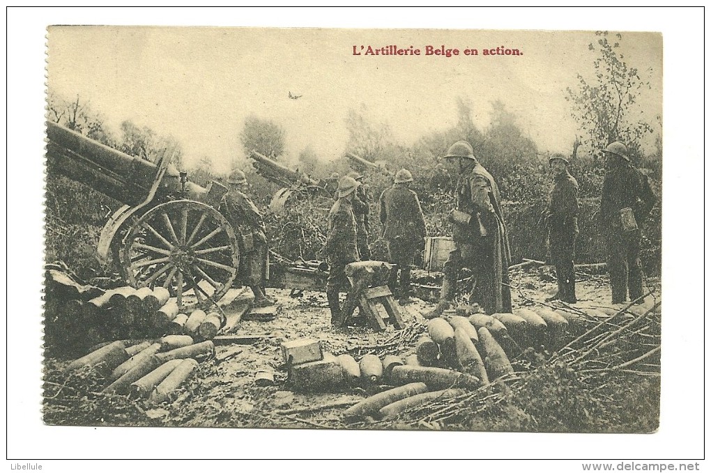 Guerre 14-18 : L'artillerie Belge En Action - Guerre 1914-18