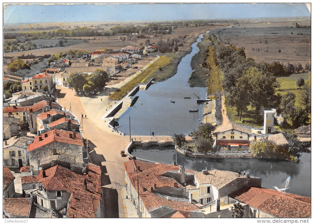 17-SAUJON- VUE AERIENNE - LE PORT - Saujon