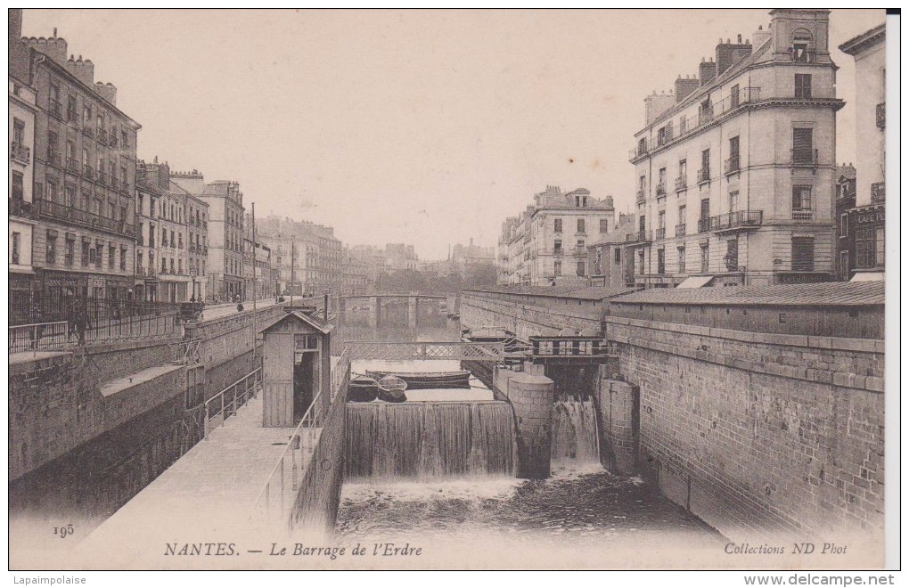 44  LOIRE ATLANTIQUE NANTES " Le Barrage De L'erdre "  ND N° 195 - La Turballe