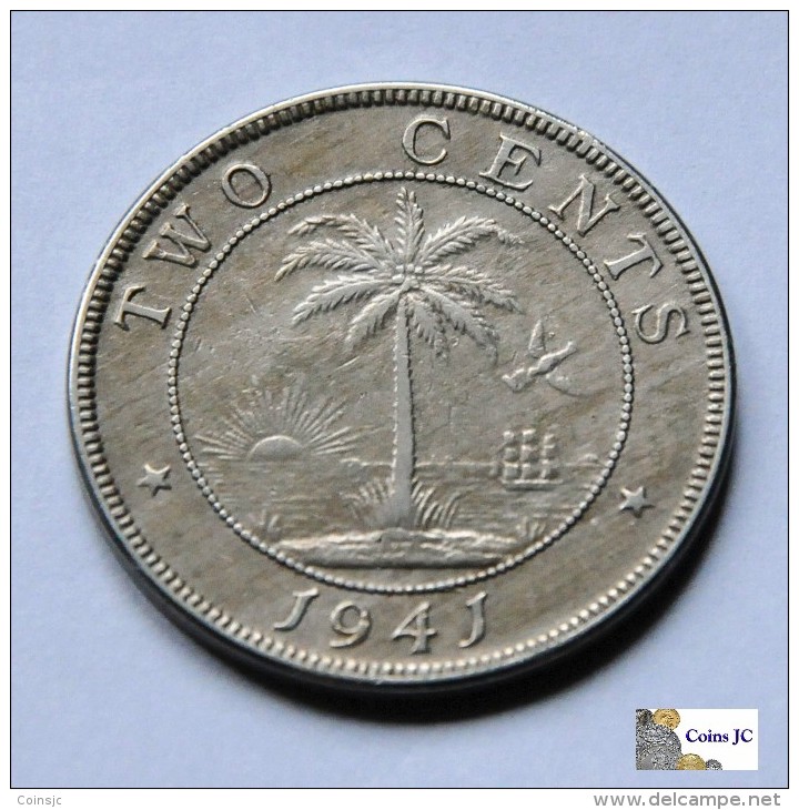 Liberia - 2 Cents - 1941 - Liberia