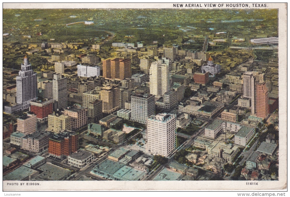 16 / 6 / 206  -  NEWW  AERIAL  VIEW  OF  HOUSTON  -  TEXAS - Houston