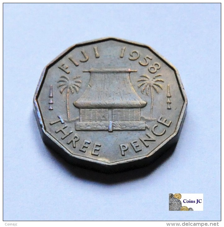 Fiji - 3 Pence - 1958 - Fidschi