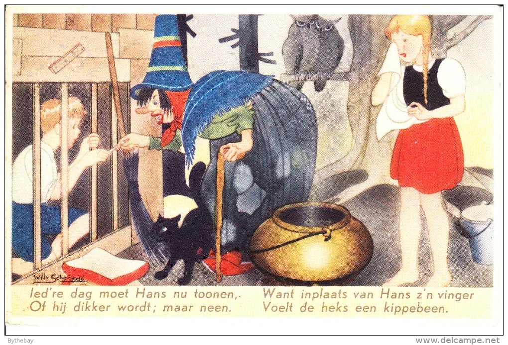 Willy Schemele: ´Hans En Grietje" No. 5 - Hansel And Gretel - Schermele, Willy