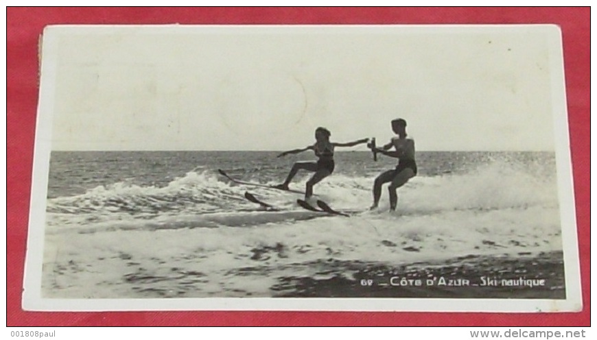 Côte D'azur : Ski Nautique :::: Sports - Bateaux - Natation   ----- 358 - Water-skiing