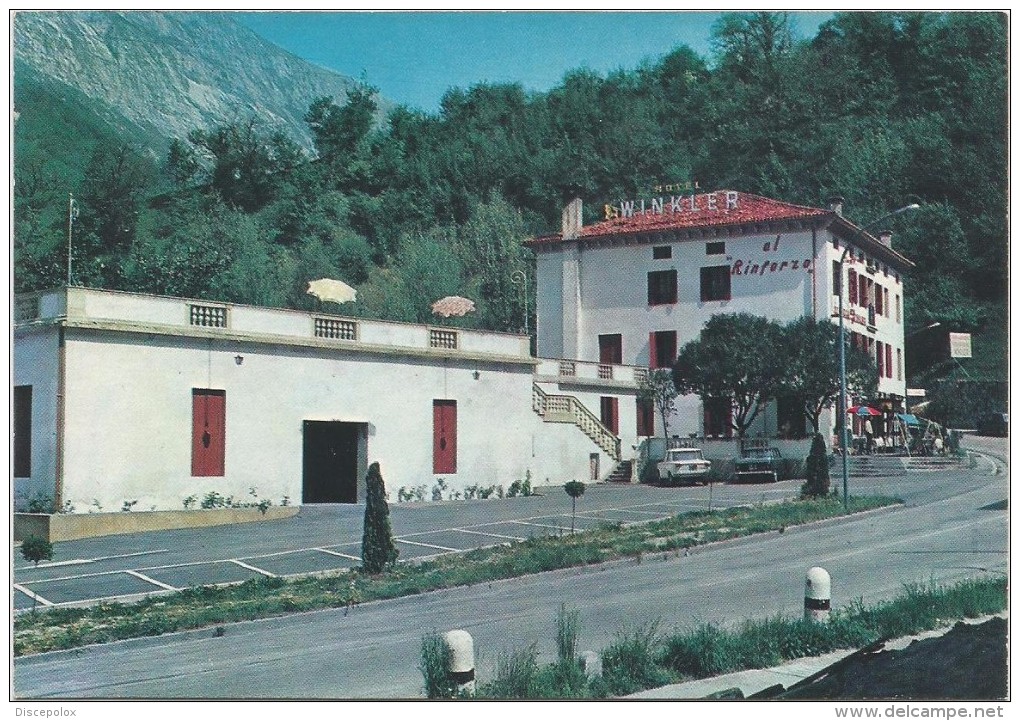 R498 Vittorio Veneto (Treviso) - Hotel Winkler Al Rinforzo - Auto Cars Voitures / Non Viaggiata - Altri & Non Classificati