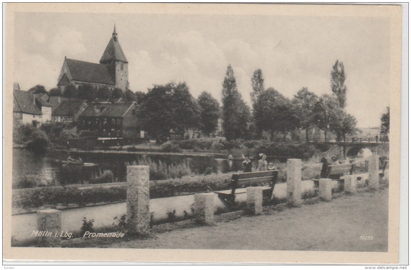 Germany - Moelln - Molln I. Lbg. - Promenade - Moelln