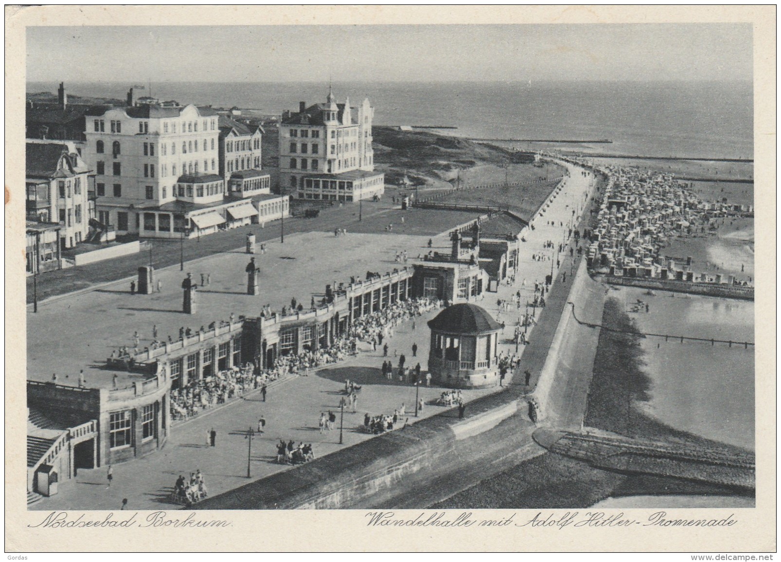 Germany - Nordseebad Borkum - Adolf Hitler Promenade - Borkum