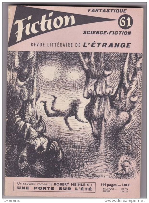Fiction N° 61 - Couverture De Jean Claude Forest - Sonstige & Ohne Zuordnung