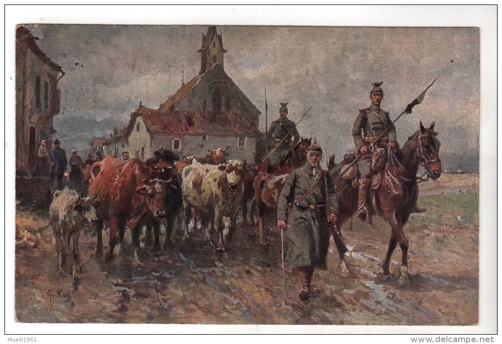 Nr. 7015,  Wohlfahrtskarte - Guerre 1914-18