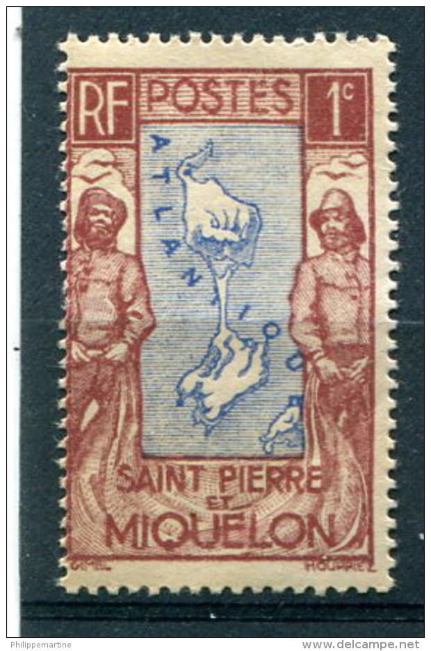 Saint Pierre &amp; Miquelon 1932-33 - YT 136** - Neufs