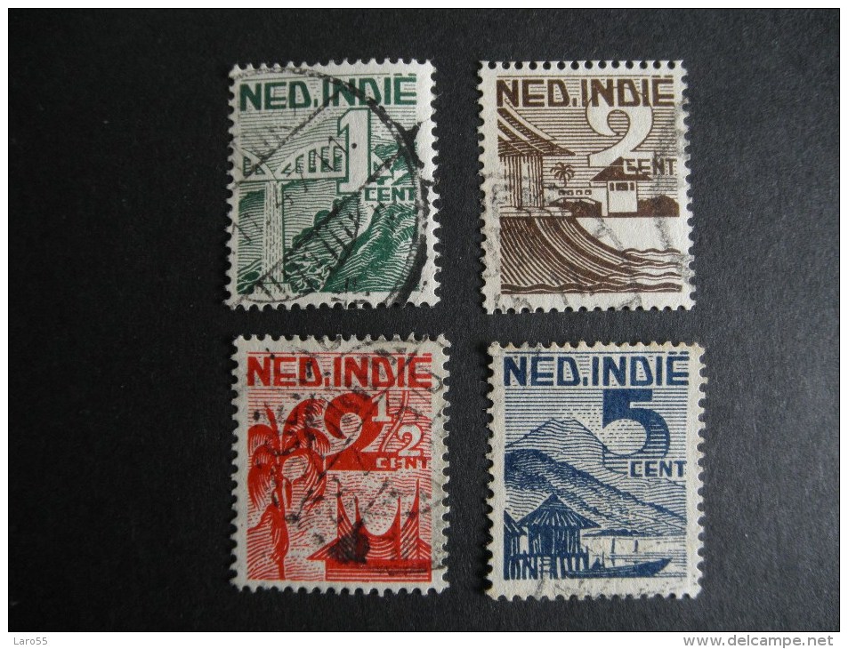Nederland Indie NVPH 317 , 318 , 318 ,  320 - Niederländisch-Indien