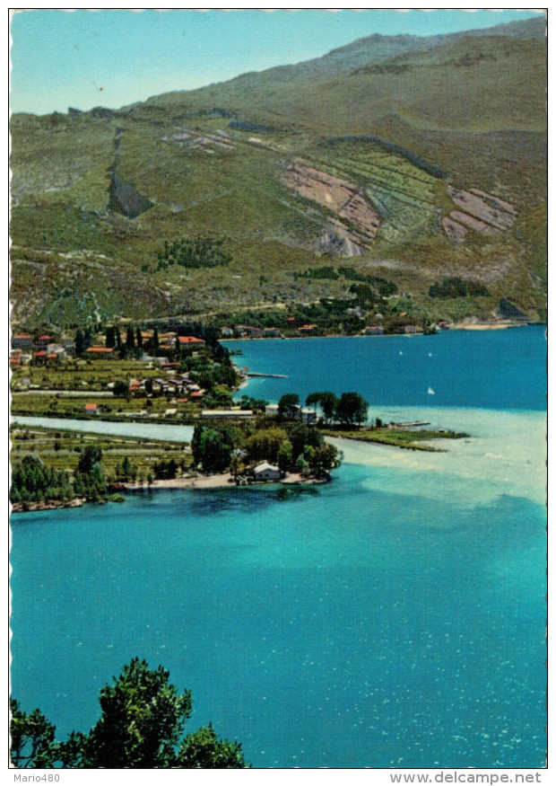 LAGO  DI  GARDA   TORBOLE  (TN)  LA FOCE  DEL FIUME  SARCA   (NUOVA) - Other & Unclassified