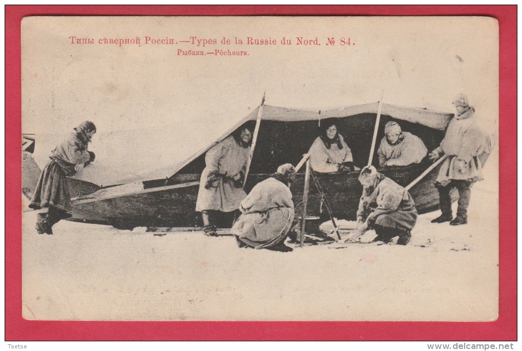 Russie / Russian  - The Russians Typed - Fisherman / Pêcheurs - 1908 ( Voir Verso ) - Russie