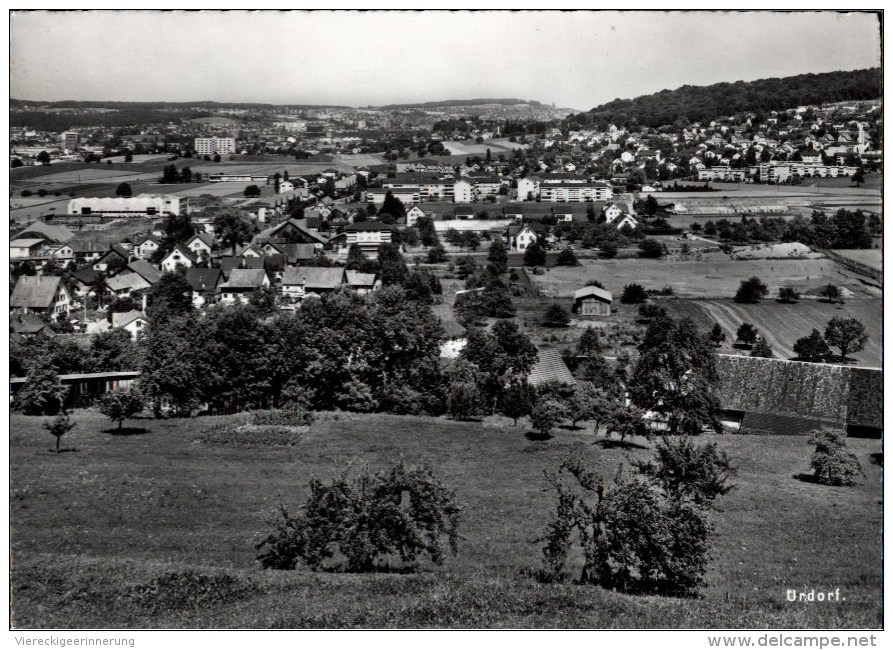 ! 1968 Ansichtskarte Urdorf, Schweiz - Dorf