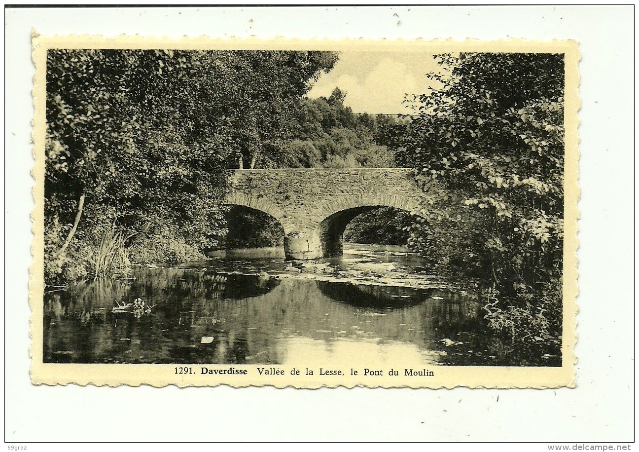 Daverdisse Le Pont Du Moulin Vallée La Lesse - Daverdisse