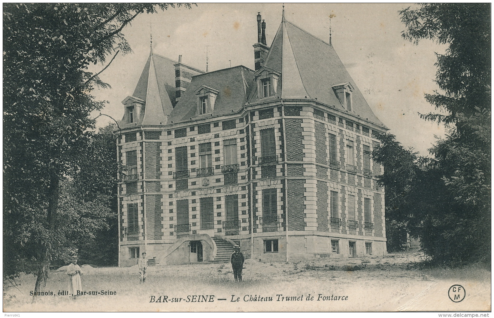 BAR SUR SEINE - Le Château TRUMET DE FONTARCE - Bar-sur-Seine