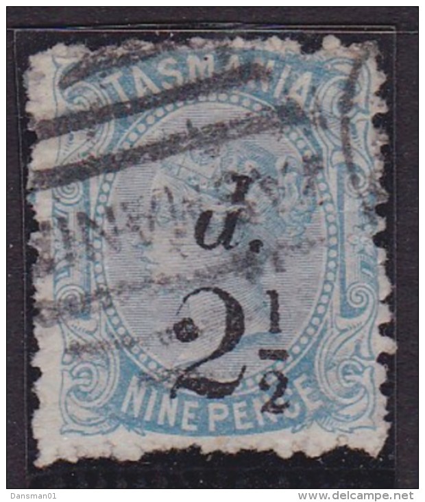 Tasmania 1891 SG 168 &pound;4.25 Used Broken D Variety - Oblitérés