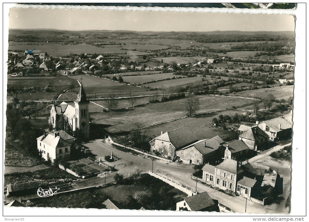 CPSM 25 LE VALDAHON VUE PANORAMIQUE AERIENNE VILLAGE - Other & Unclassified